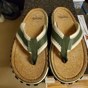 Brand new gumbie flip flops